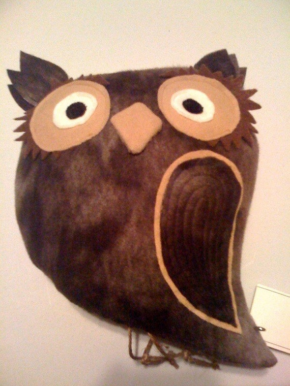 stuffed screech owl