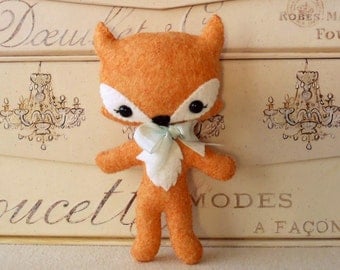 Tag-Along Fox pdf Pattern - Instant Download