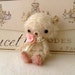 Mohair Animals - Bunny, Bear, Puppy and Kitten - pdf Pattern