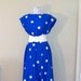 Vintage polka dot dress