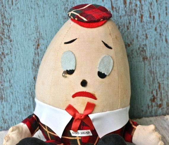 stuffed humpty dumpty doll