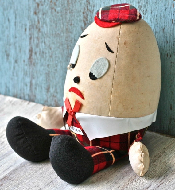 stuffed humpty dumpty doll