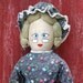 Vintage Little Red Riding Hood Topsy Turvy Doll