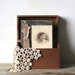 Vintage Dovetail Wooden File Box