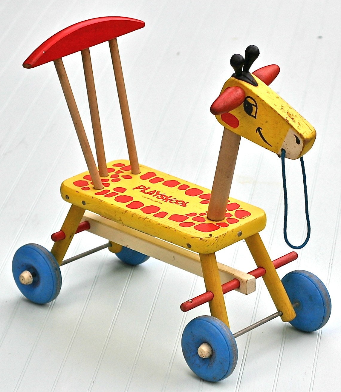 Wooden ride on toys uk
