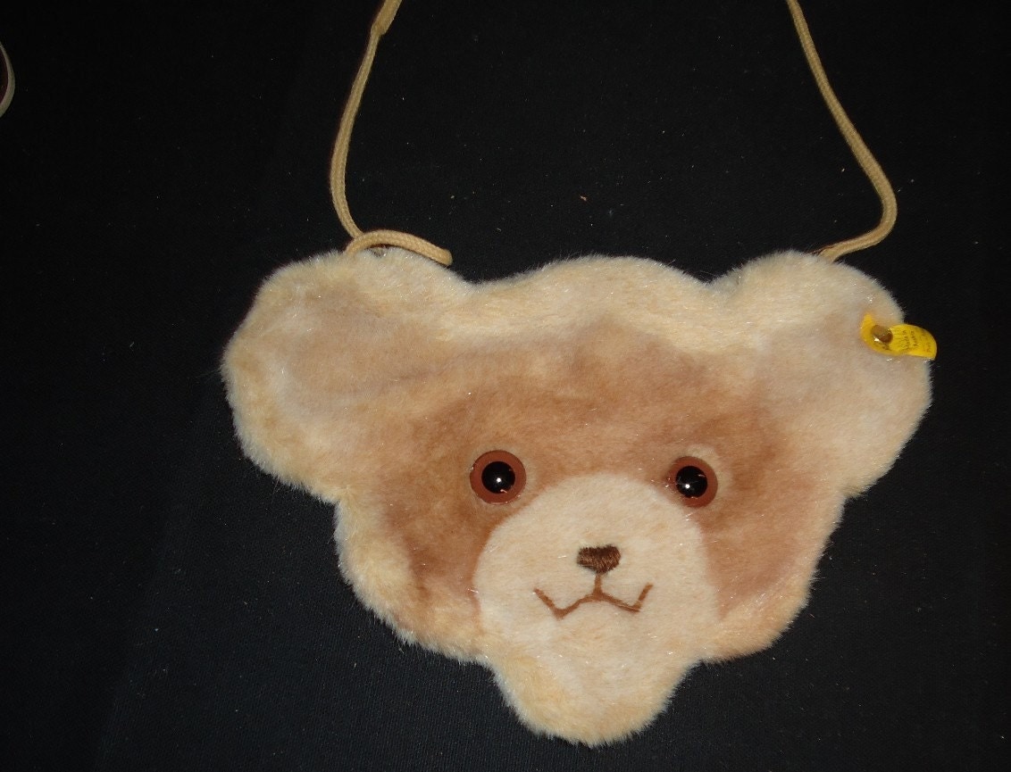 teddy bear head purse