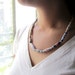 Recycled Paper Bead Necklace FREE SHIPPING