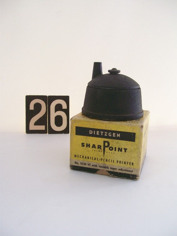 pencil pointer vintage dietzgen draftsman lead sharpener