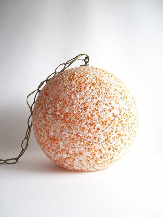 vintage swag lamp hanging atomic light confetti lighting ball