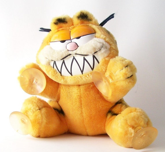 garfield car suction cup