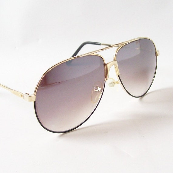 Vintage Aviator Sunglasses Sun Glasses Shades Shooting Driving 