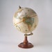 vintage replogle world globe leroy tolman cartographer