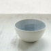 Gray Blue and White Porcelain Bowl