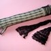 Gorgeous antique Victorian knitted lace fingerless mittens