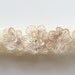 Ivory Bridal Garter with Champagne Embroidered Beaded Appliques - The HEIDI Garter