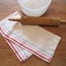 soft cotton FLOUR vintage tea time dish towels