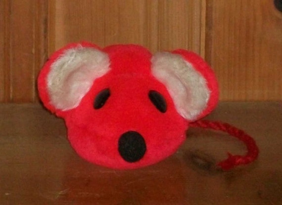 cuddly mouse toy