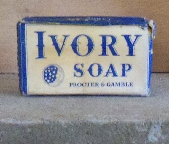 IVORY SOAP 1940 Vintage Bar of Soap in ORIGINAL WRAPPER