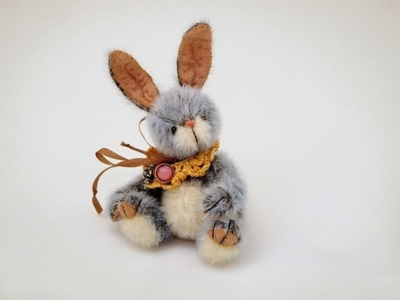 Miniature bunny PATTERN Sir Richard - emailed PDF - by Tatiana Scalozub