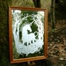 1980s Etched Unicorn Mirror... 80s Unicorn Wall Hanging... MAGIC REFLECTION