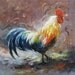 Rooster Oil Painting - Vickie Wade art, rooster paintings, chicken paintings, rooster art