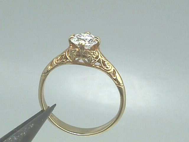 filigree wedding ring