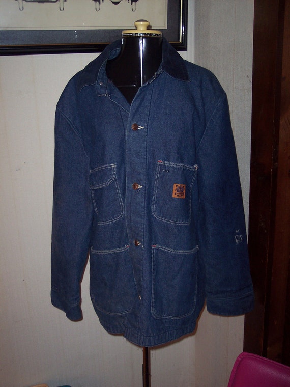 Vintage BIG BEN Wrangler Blanket Lined barn Chore Coat sz 40