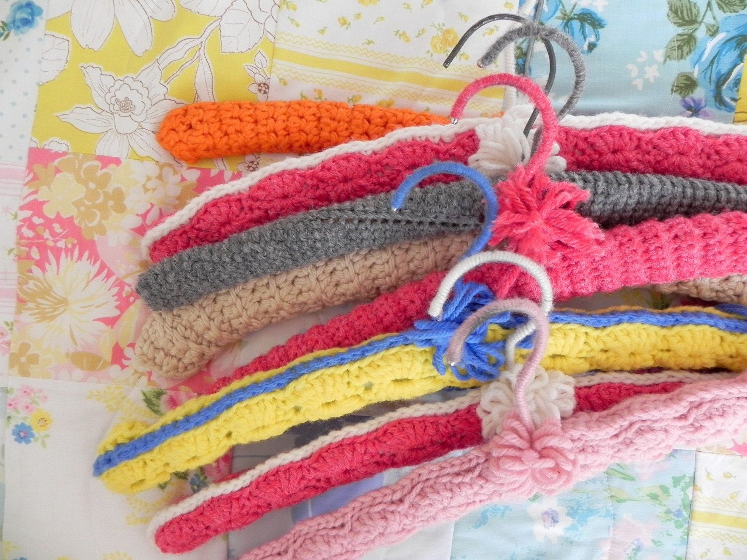 Vintage Crochet Hanger Collection