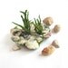 Felted brooch Grey stones Grass under 25