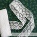 French Lace Edging White 1 inch wide No. 229 (2 yards) for Heirloom Sewing, Bridal, Costuming, Smocking