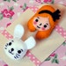 Alice in Wonderland Felt Brooches