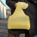 Vintage Pear color Vinyl Handbag 1960s