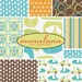 MONALUNA Monaco Organic Cotton Fabric FAT QUARTER Bundle - 1 3/4 yds total- low shipping