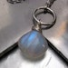 Serena...........Sterling Silver Rainbow Moonstone Necklace