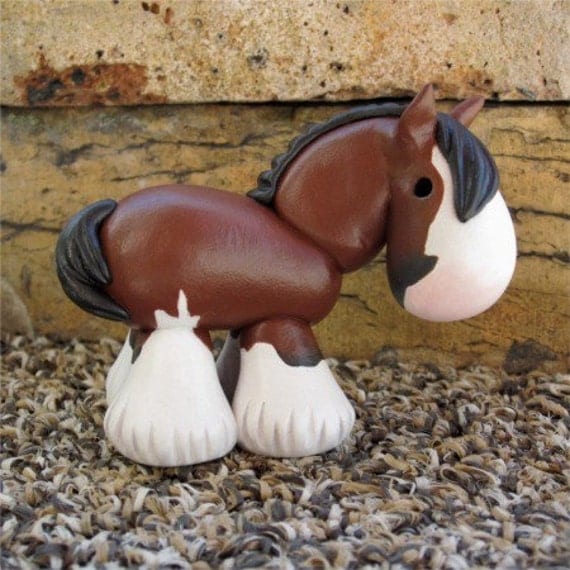 Audacious Polymer Clay Animals Horses