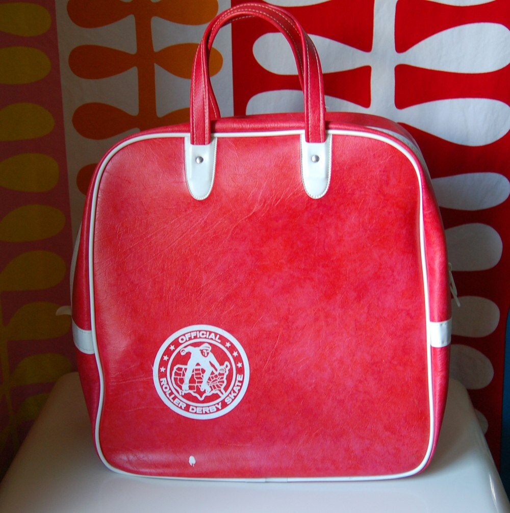 Vintage Roller Derby Skate Bag