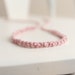 dusty rose pearl newborn 0-3 baby halo headband photo prop READY TO SHIP