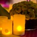 3 Disney Tangled inspired Rapunzel's Tiny Tea Light Vellum Lantern shades, with battery powered tea lights