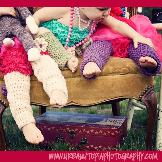 Leg Warmers Toddler Girls 12 to 24 mos