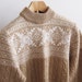 SALE vintage christmas sweater / mens vintage sweater / wool sweater by jantzen