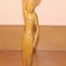 Balinese Lady Figurine Wood Craved from Bali Vintage On SALE this week