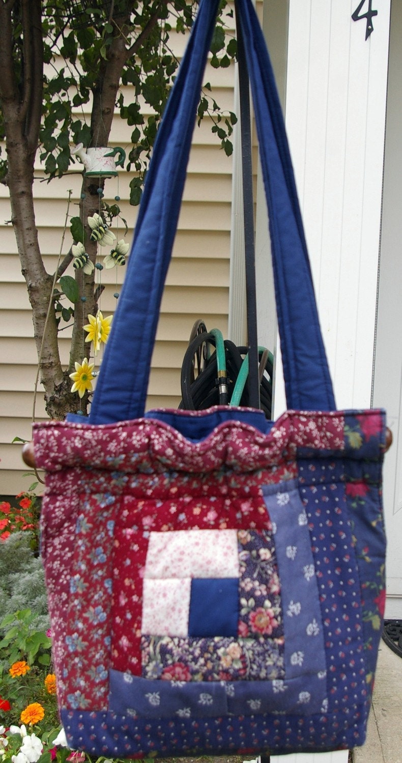 Amish Quilted Handbag/Tote with Shoulder Straps Handmade