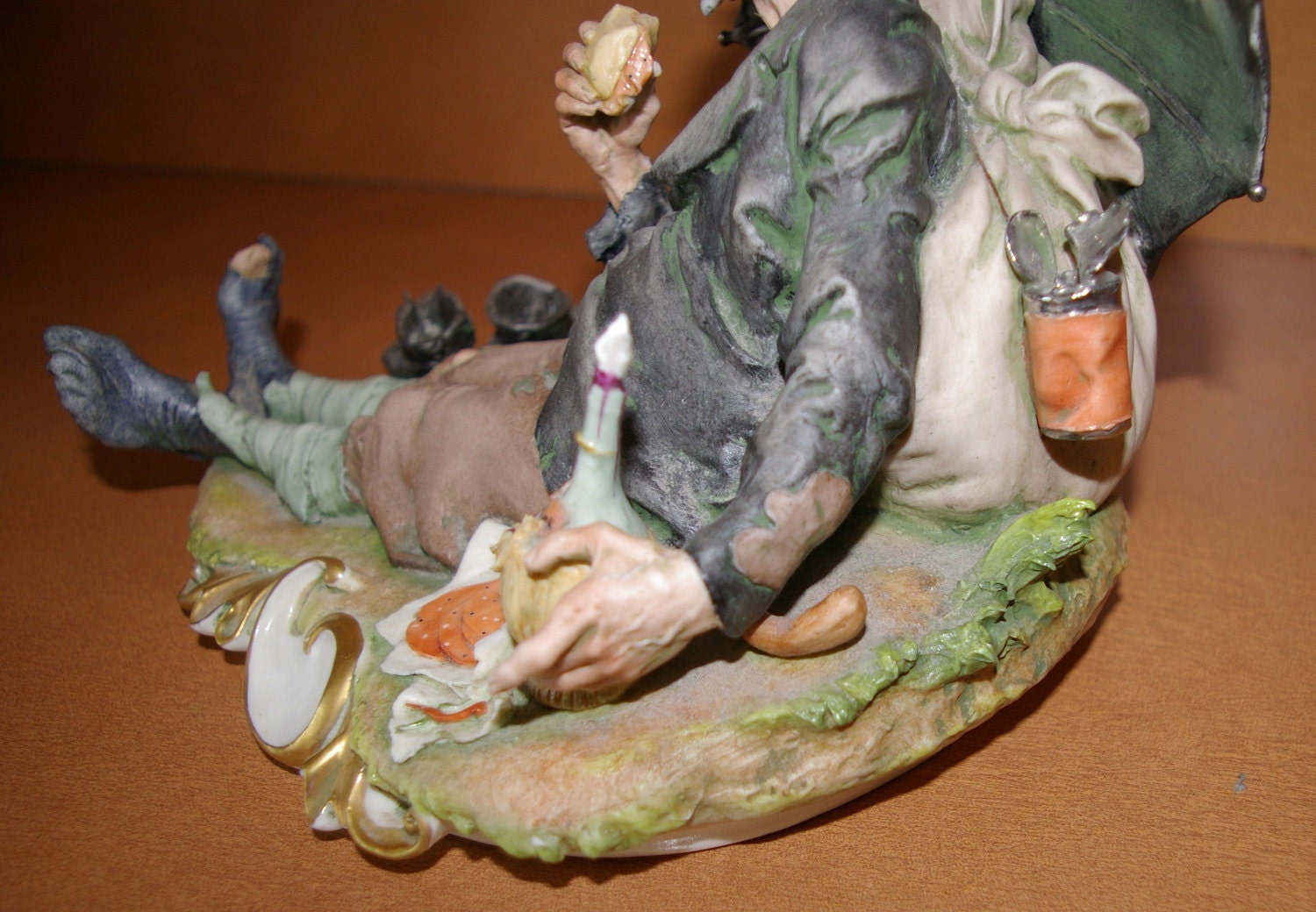 Old Man Figurine By Giuseppe Cappe 1959 Italy Rare Find