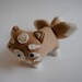 Kitsune Plush - Tan and White