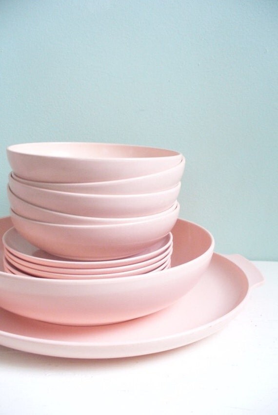 pink dinnerware ikea
