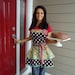 4RetroSisters "Annabelle" - Retro Full Womens Apron -Chocolate Cake Anyone