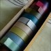 12pc Classiky SET I SMOKE assorted colors washi deco masking tape set