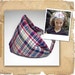 SALE - Americana Bandana, Plaid Americana Bandanna, Americana Hair Band