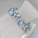 Vintage Something Blue Rhinestone Bracelet by Coro