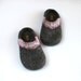 Sale - Handmade felted slippers - US 9-10 UK 7 EU 40 - Ready to ship